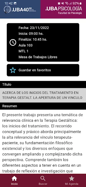Congreso de Investigación Screenshot 2