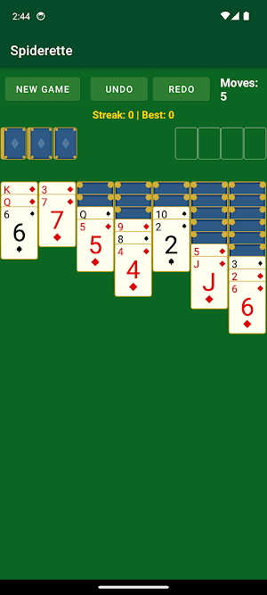 PG Spiderette Screenshot 1