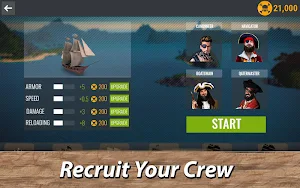 The Caribbean Pirate: Sail of Fortune Screenshot 1