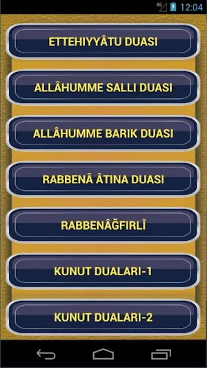 Namaz Sureleri ve Duaları Sesli Screenshot 1