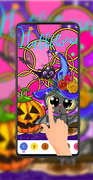 Halloween Bats：Color Master Screenshot 0