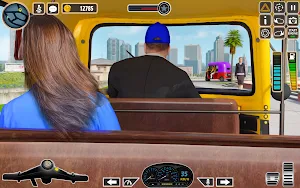 Modern Rickshaw Driver Game 3D Screenshot 3
