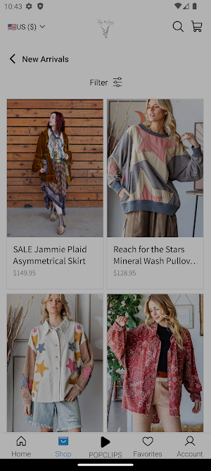 Boho Wanderlust Boutique Screenshot 2