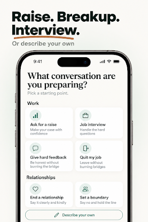 Prehearse: Conversation Prep Screenshot 2
