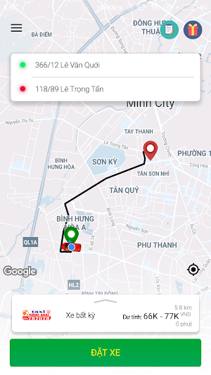 Taxi Lê Hoàng Screenshot 2