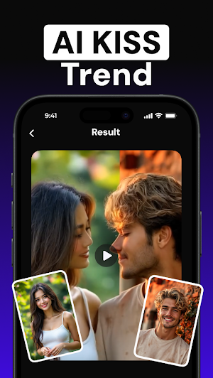 AI Hug & Kiss Video Generator Screenshot 1