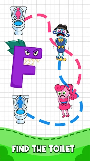 Path Toilet: Rush Race Puzzle Screenshot 2
