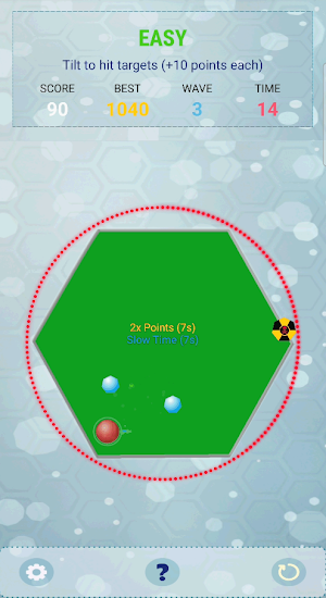 Hexagone Bounce pro Screenshot 1