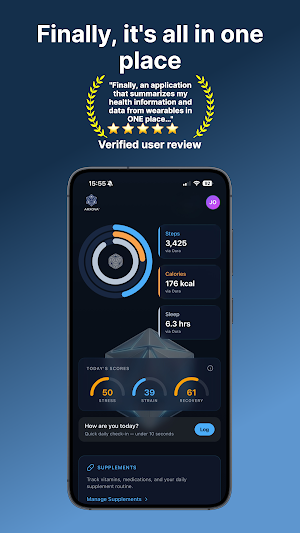 Arxova: Medical Records + AI Screenshot 0