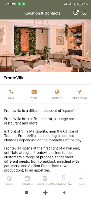FronteVilla - Caffè e Cucina Screenshot 2
