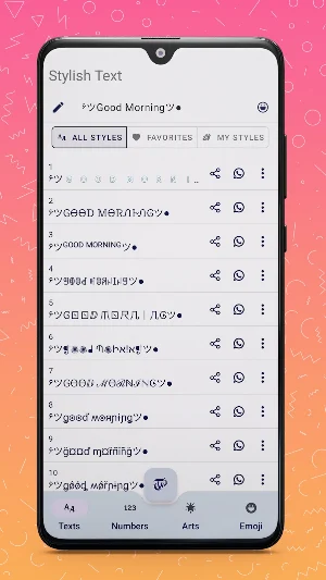 Stylish Text - Fancy Cool Font Screenshot 0