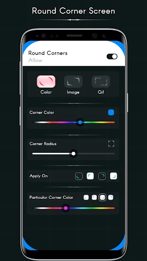 Round Corner Screen Hide Notch Screenshot 1