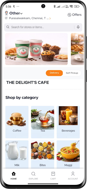 Delights Cafe Screenshot 2