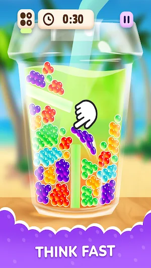 Bubble Tea: Sort & Merge Screenshot 1