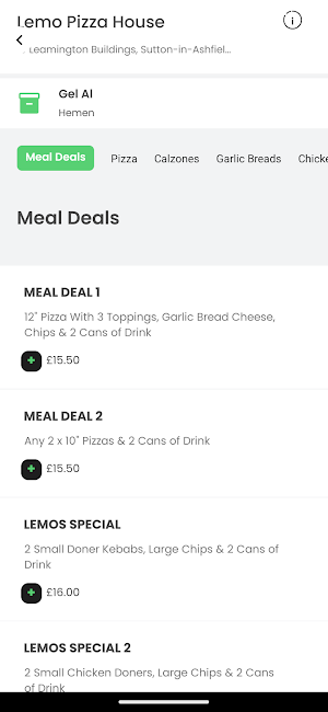 Lemo Pizza House Screenshot 1