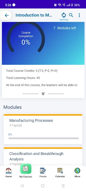 Medhavi Skills University Screenshot 2
