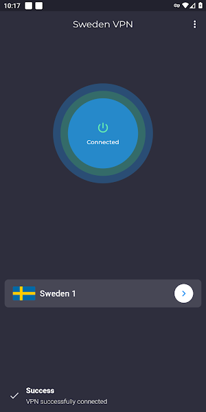 Sweden VPN - Fast and Safe VPN Screenshot 1