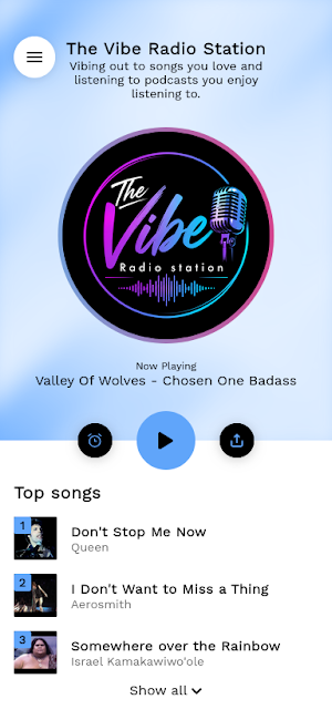 The Vibe Radio Station Screenshot 0