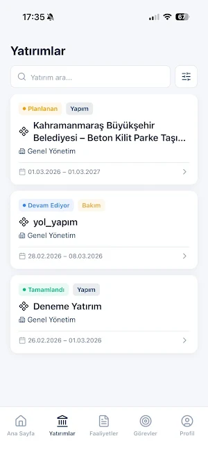 İş Takip Screenshot 1
