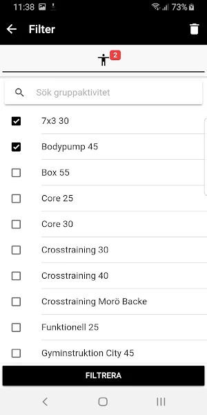 360 Träningscenter Screenshot 1