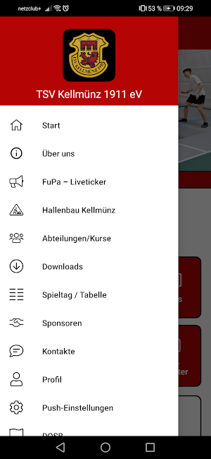 TSV Kellmünz 1911 e.V. Screenshot 1