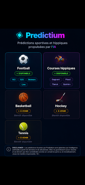 Predictium — Football Stats Screenshot 1