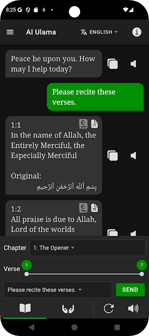 AI Ulama - Quran & Dua Screenshot 2