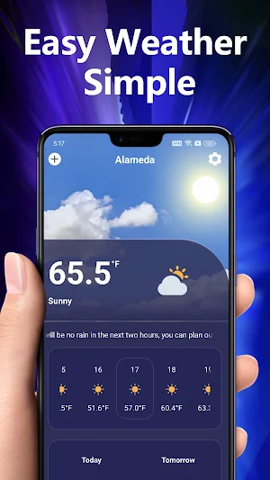 Easy Weather- Simple Screenshot 0