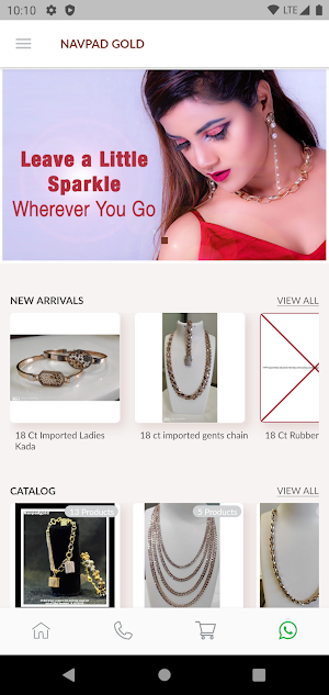 Navpad Gold - Italian Jewelry Wholesaler App Screenshot 1