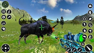 Angry Bull Hunting: FPS Game Screenshot 0