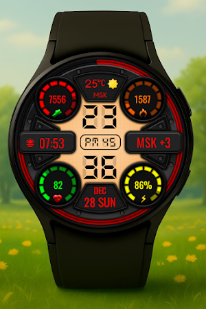 Lumen Digital Watch Face Screenshot 2