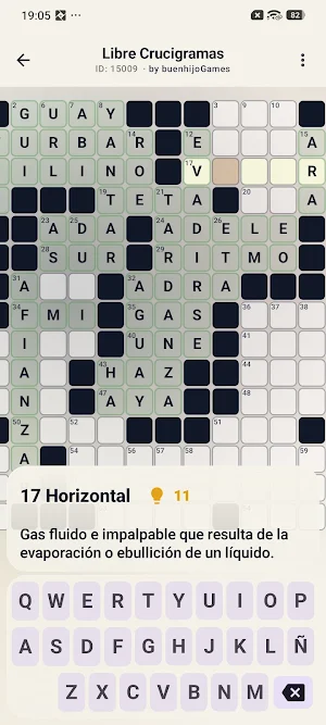 Libre Crucigramas Screenshot 2