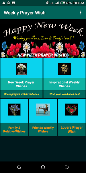 New Week Wishes & Blessings - weekend wishes Screenshot 1