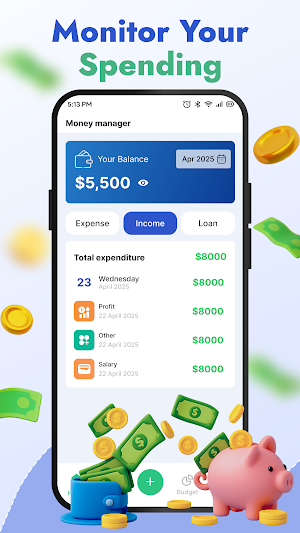 Personal Expense Tracker Screenshot 0