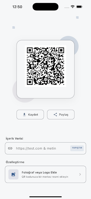 QR Generator : No Pop Up Ads Screenshot 1