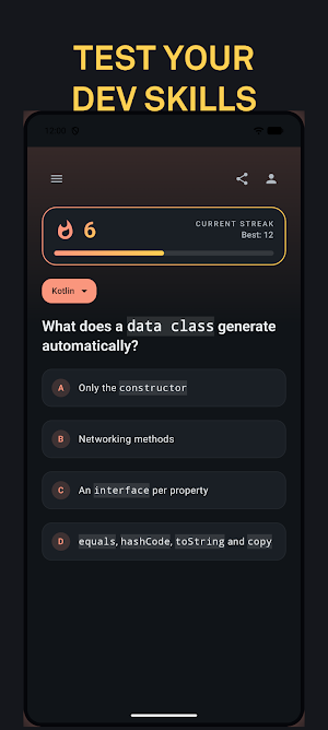 Quiz for Android Devs Screenshot 0