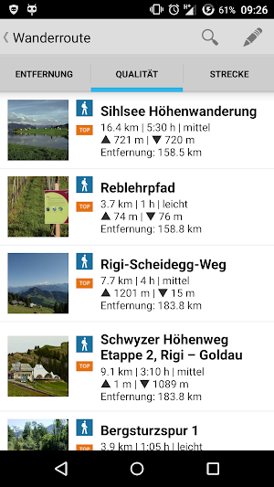Schwyz Wandern Screenshot 1