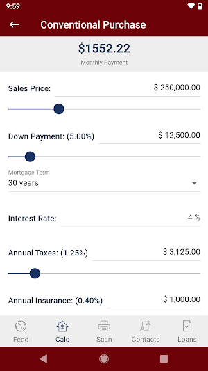 Province Mortgage Screenshot 2