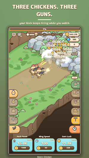 Boom Chicken: Idle RPG Screenshot 0