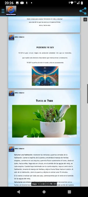 Limpieza Energetica Screenshot 3