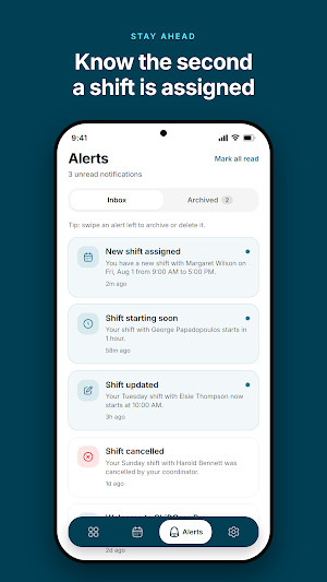 ShiftCare Pro: Careworker App Screenshot 1