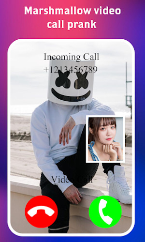 Marshmellow Video Call Prank Screenshot 3
