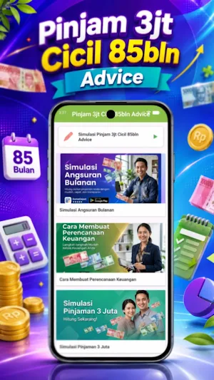 Pinjam 3jt Cicil 85bln Advice Screenshot 0