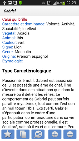 Signification Prénom Screenshot 2