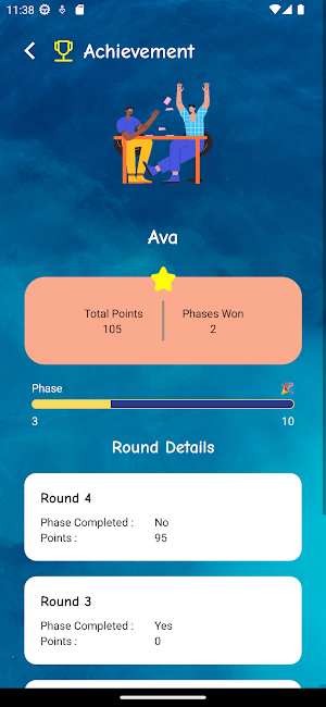 Phase 10 Scoreboard Screenshot 3