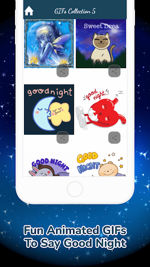 Good Night Cards Wishes GIFs Screenshot 3