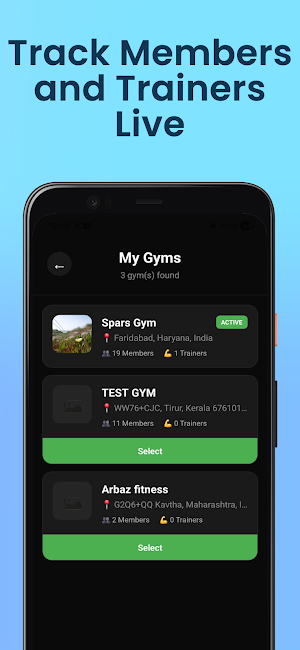 PAYLAP Fitness Kiosk Screenshot 3