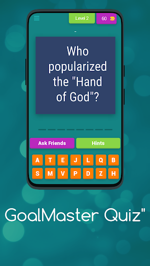 GoalMaster Quiz" Screenshot 1