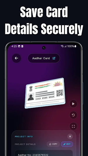 3D ID Wallet & Card Scanner Screenshot 1