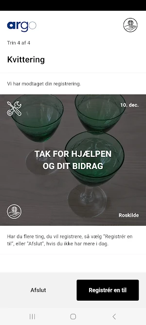 Direkte Genbrug Screenshot 3